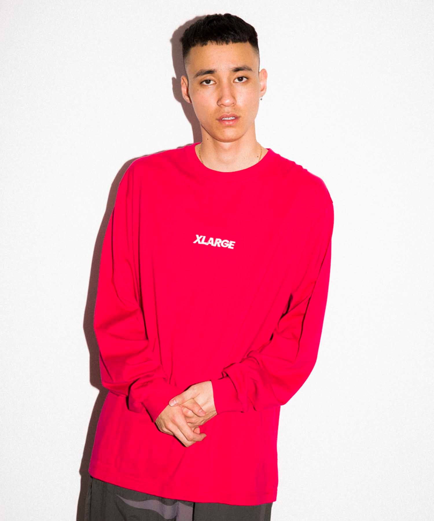 L/S TEE EMBROIDERY STANDARD LOGO T-SHIRT XLARGE  