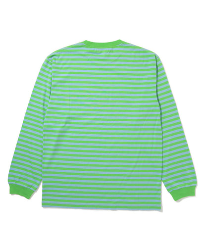 L/S EMBROIDERY BORDER TEE T-SHIRT XLARGE  