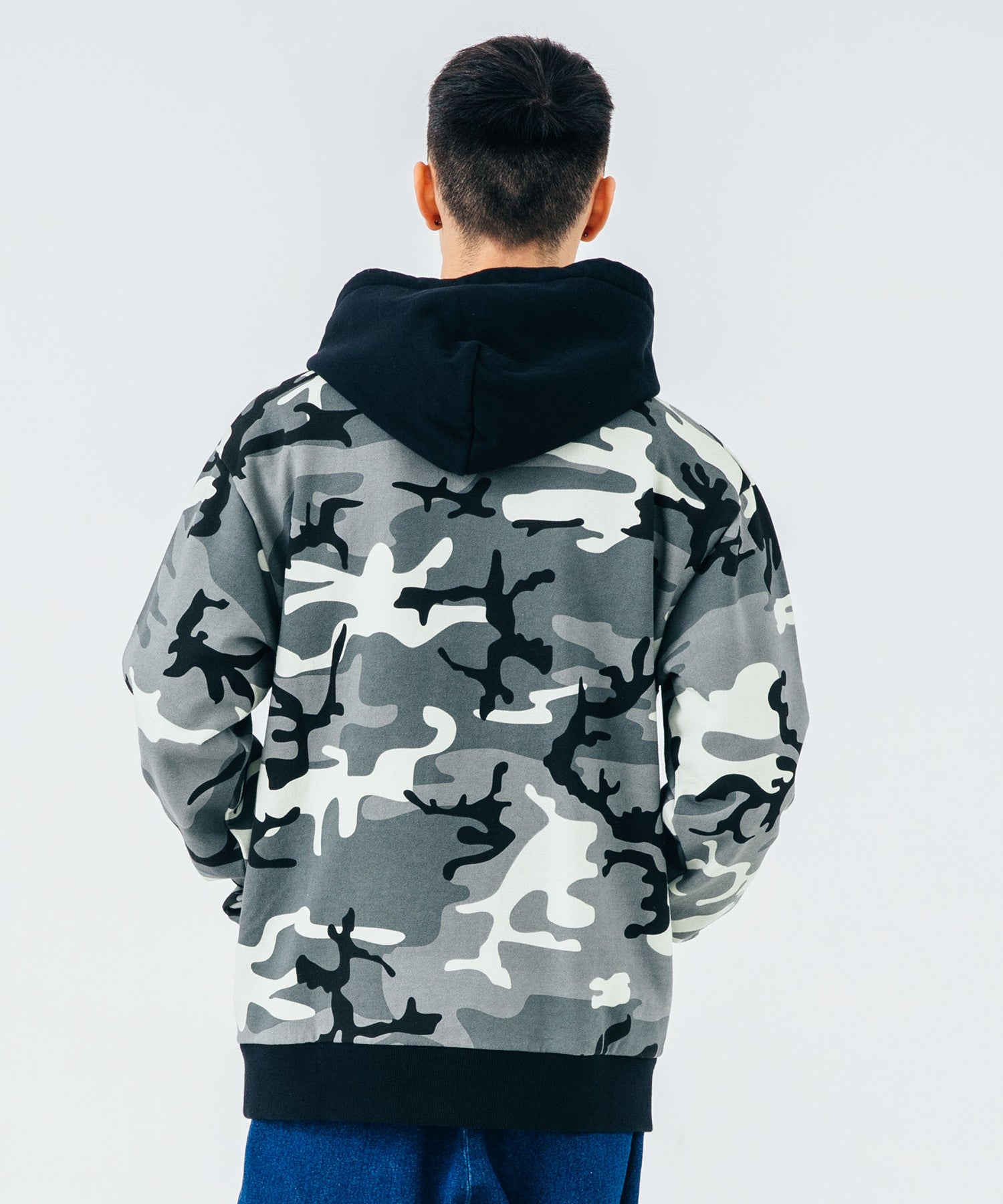 CAMO PULLOVER HOODED SWEAT FLEECE, CREWNECK, HOODIE XLARGE  