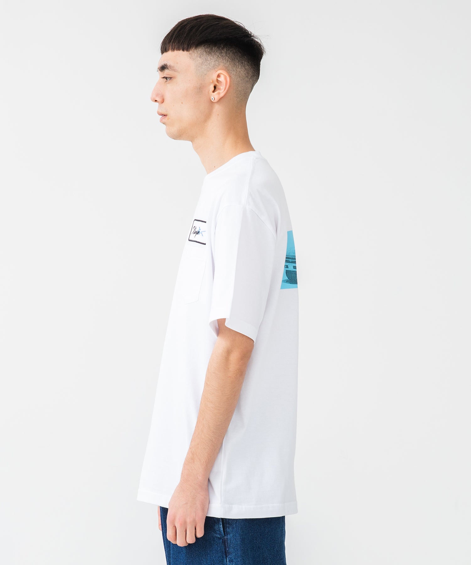 S/S PATCH POCKET TEE T-SHIRT XLARGE  