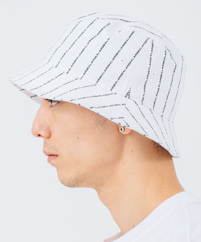 ALLOVER LOGO  BUCKET HAT HEADWEAR XLARGE  
