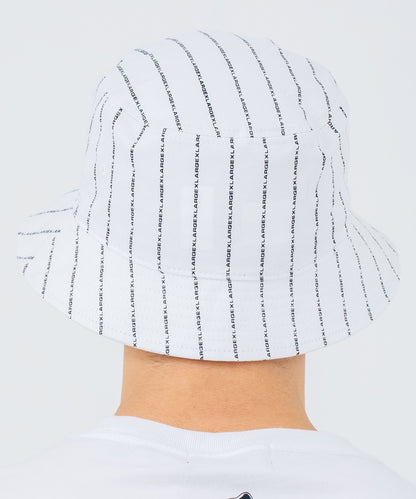 ALLOVER LOGO  BUCKET HAT HEADWEAR XLARGE  