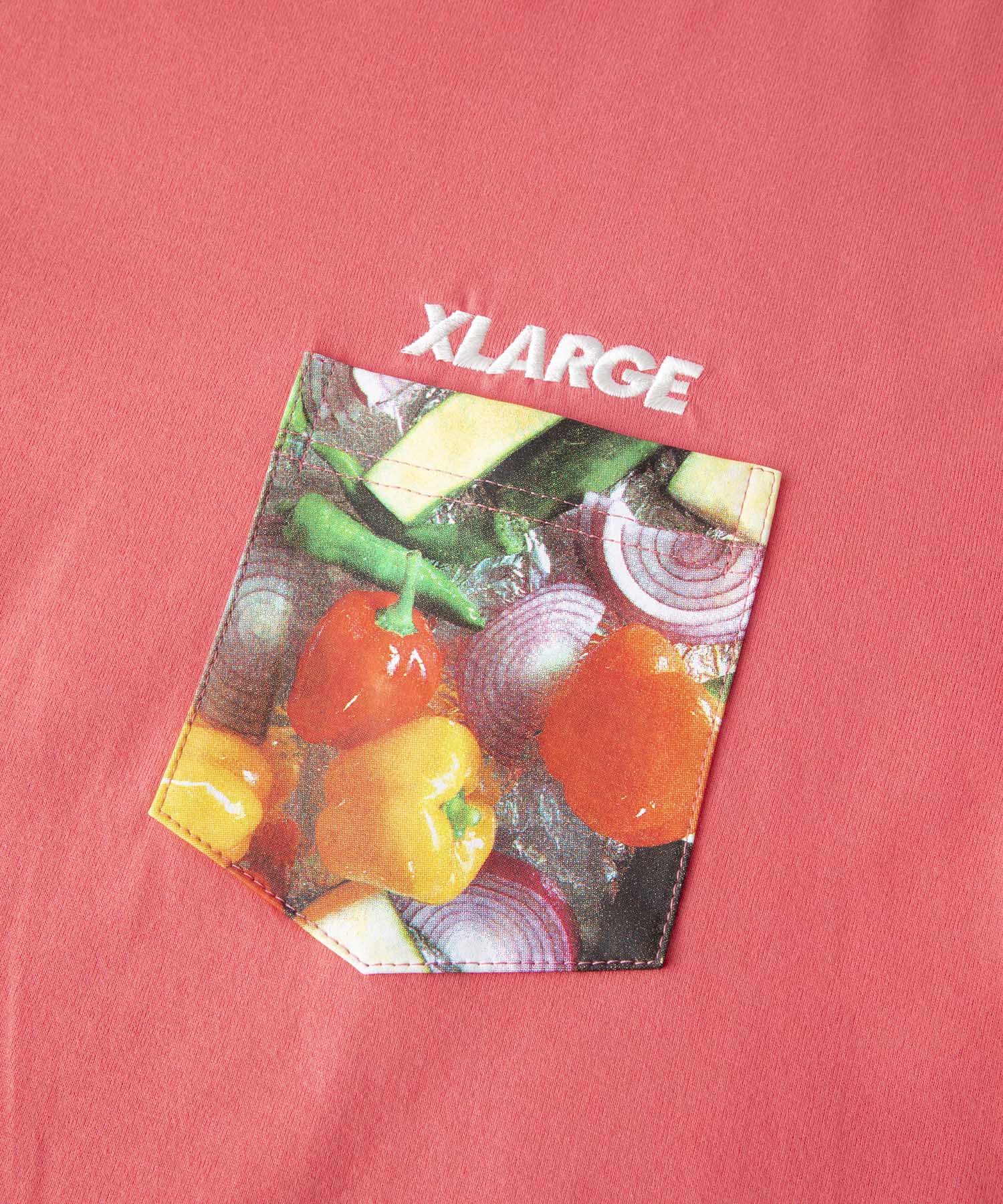 L/S INGREDIENTS SLANTED OG POCKET TEE T-SHIRT XLARGE  