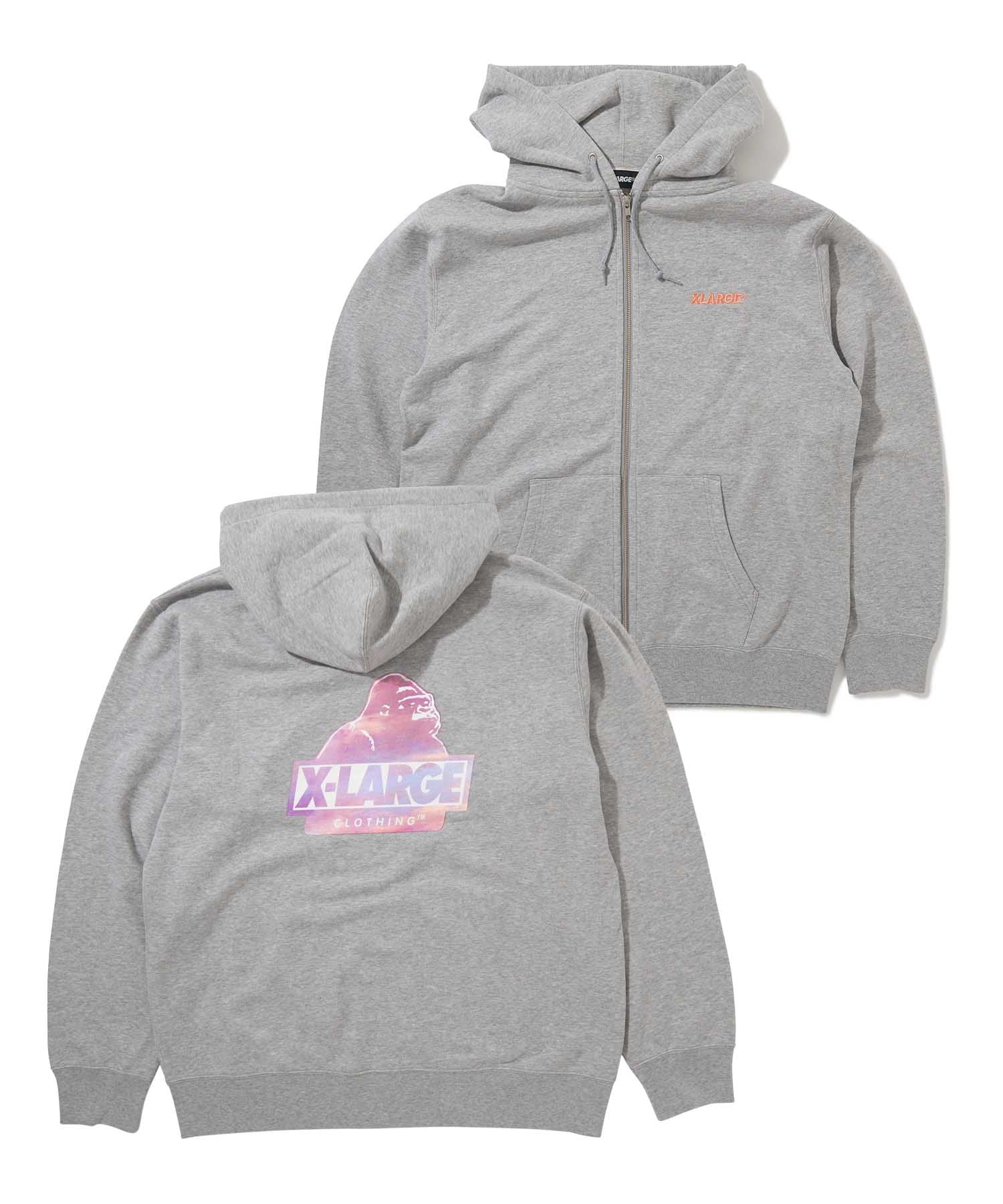 SUNSET SLANTED OG FULLZIPPED SWEAT FLEECE, CREWNECK, HOODIE XLARGE  