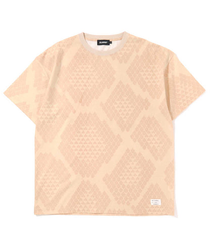 S/S REPTILE ALLOVER PRINTED TEE T-SHIRT XLARGE  