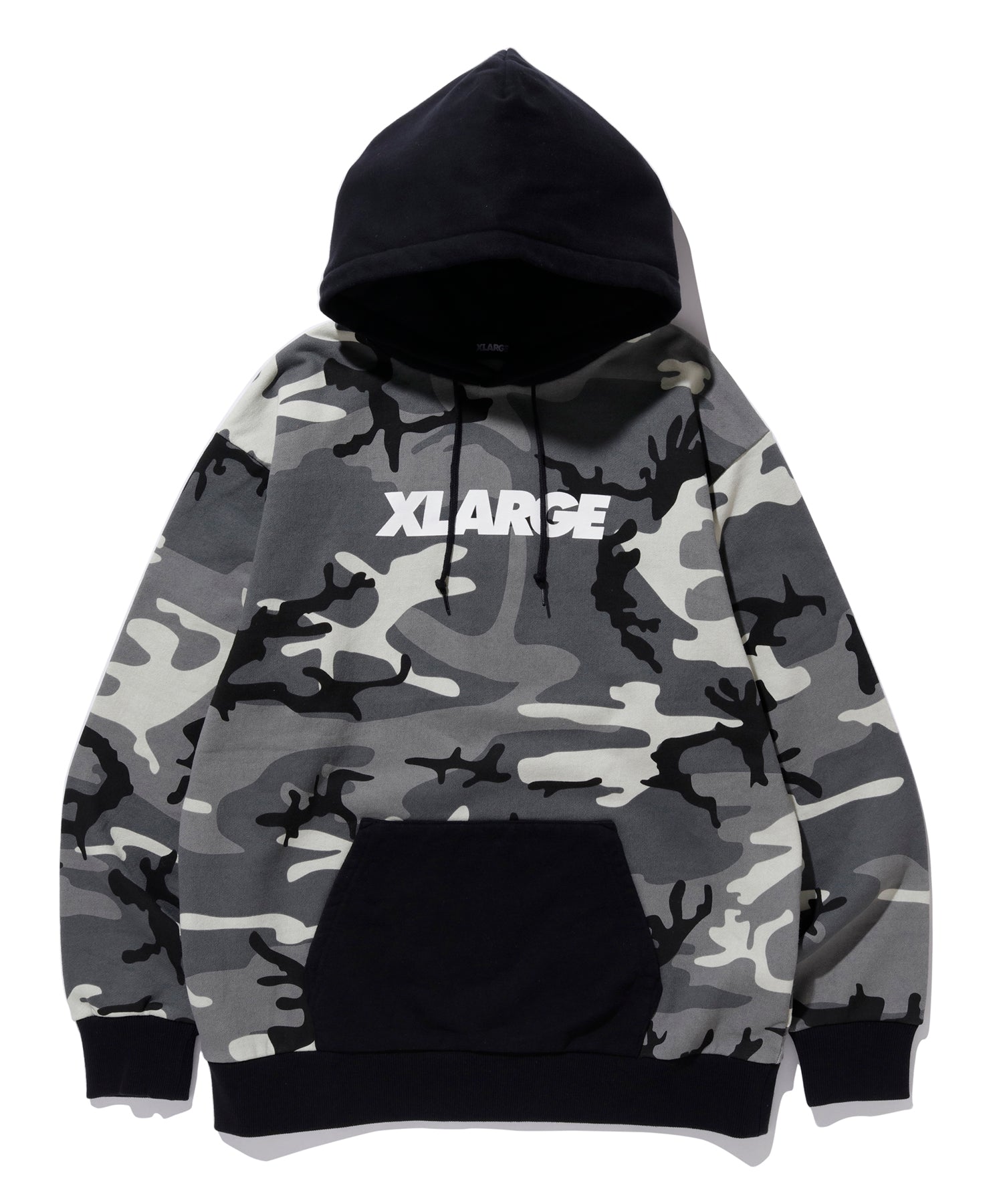 CAMO PULLOVER HOODED SWEAT FLEECE, CREWNECK, HOODIE XLARGE  