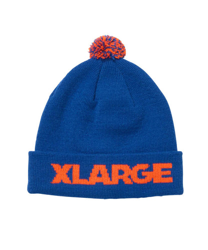 STANDARD LOGO POMPOM BEANIE HEADWEAR XLARGE  