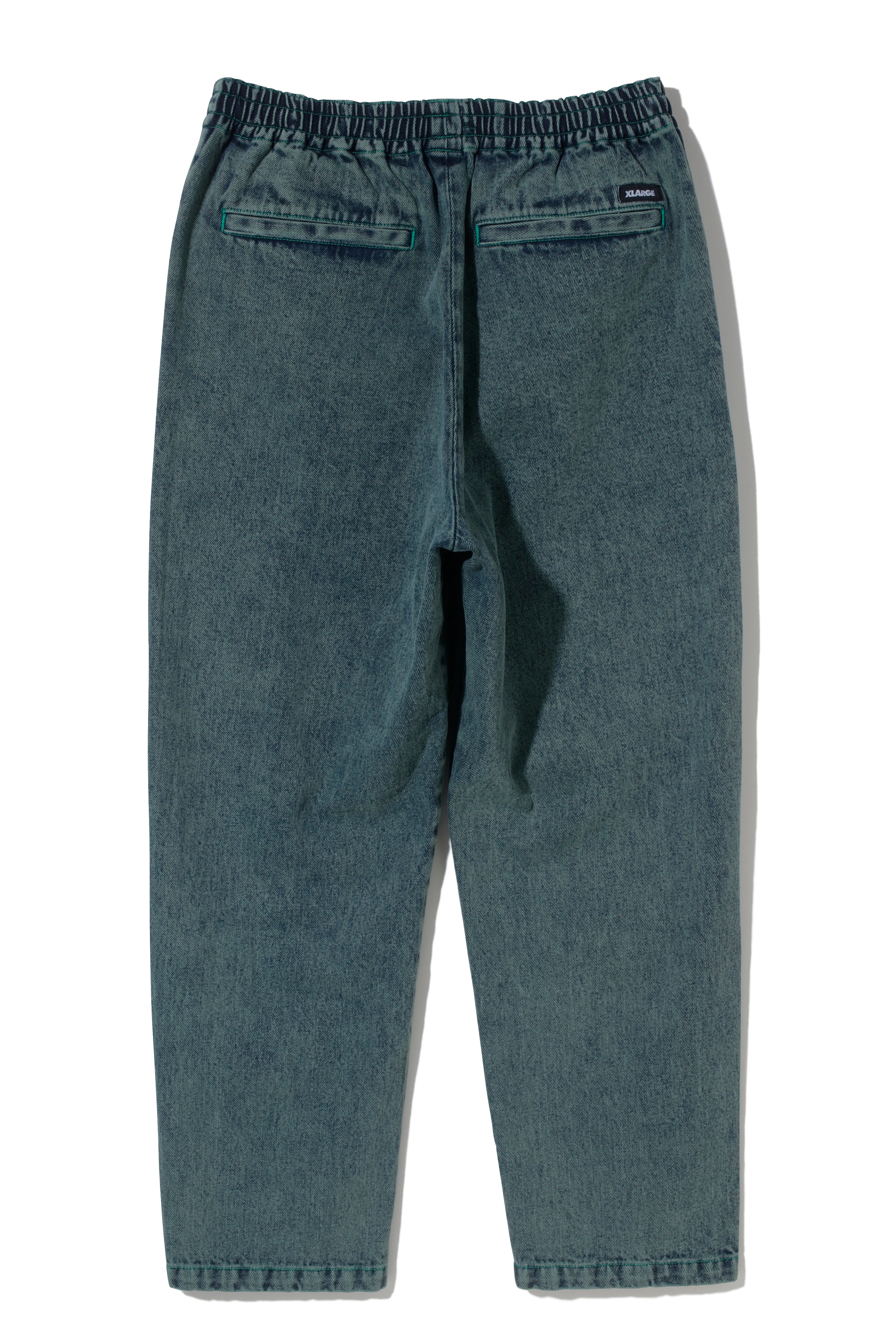 OVERDYED DENIM EASY PANTS