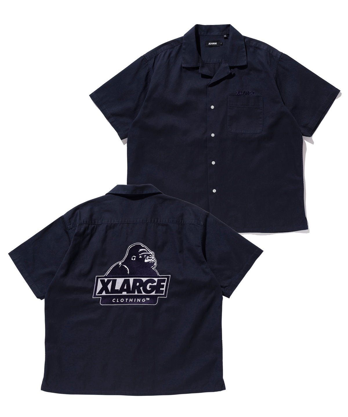 S/S OG OPEN COLLAR SHIRT SHIRT XLARGE  
