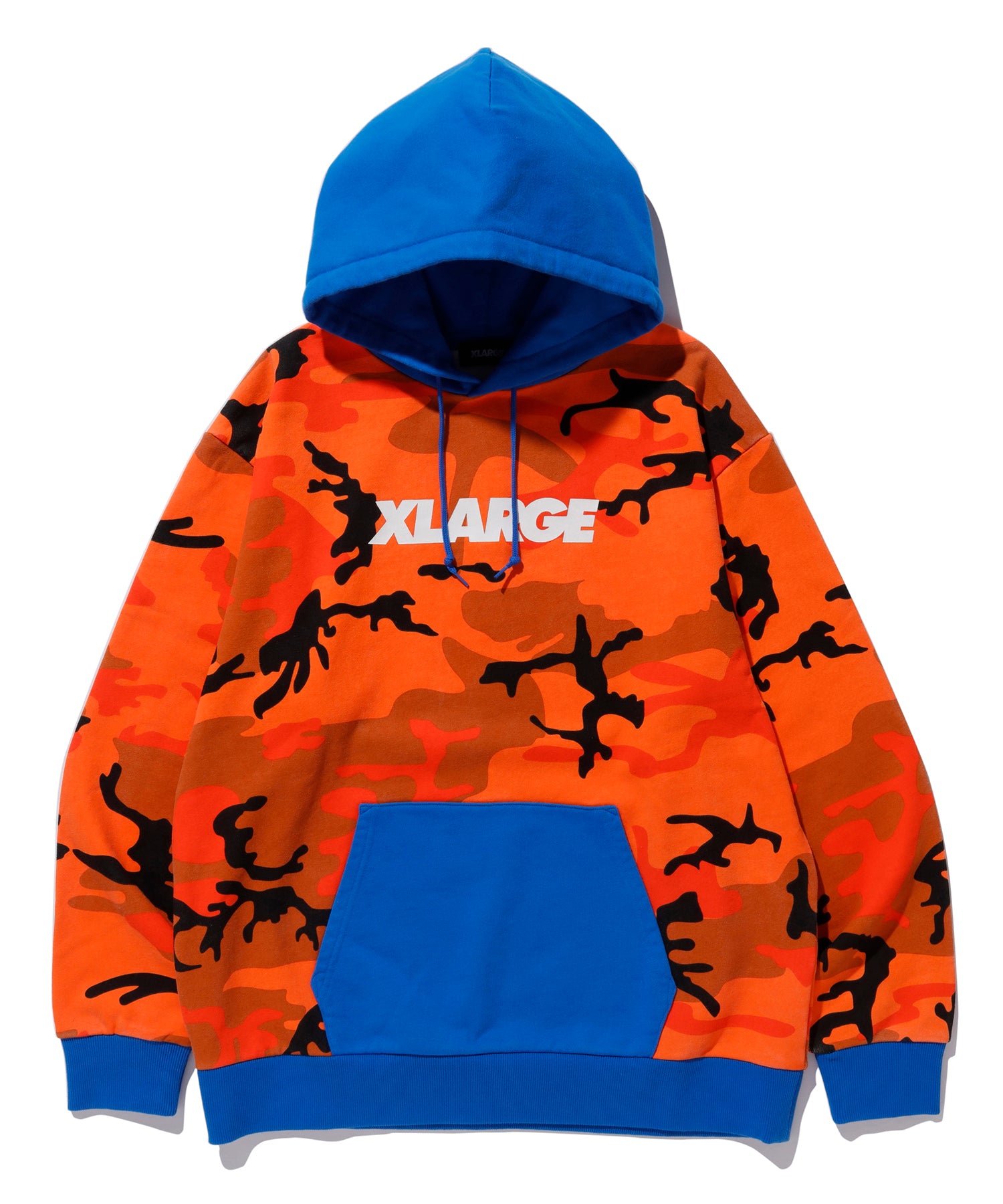 CAMO PULLOVER HOODED SWEAT FLEECE, CREWNECK, HOODIE XLARGE  